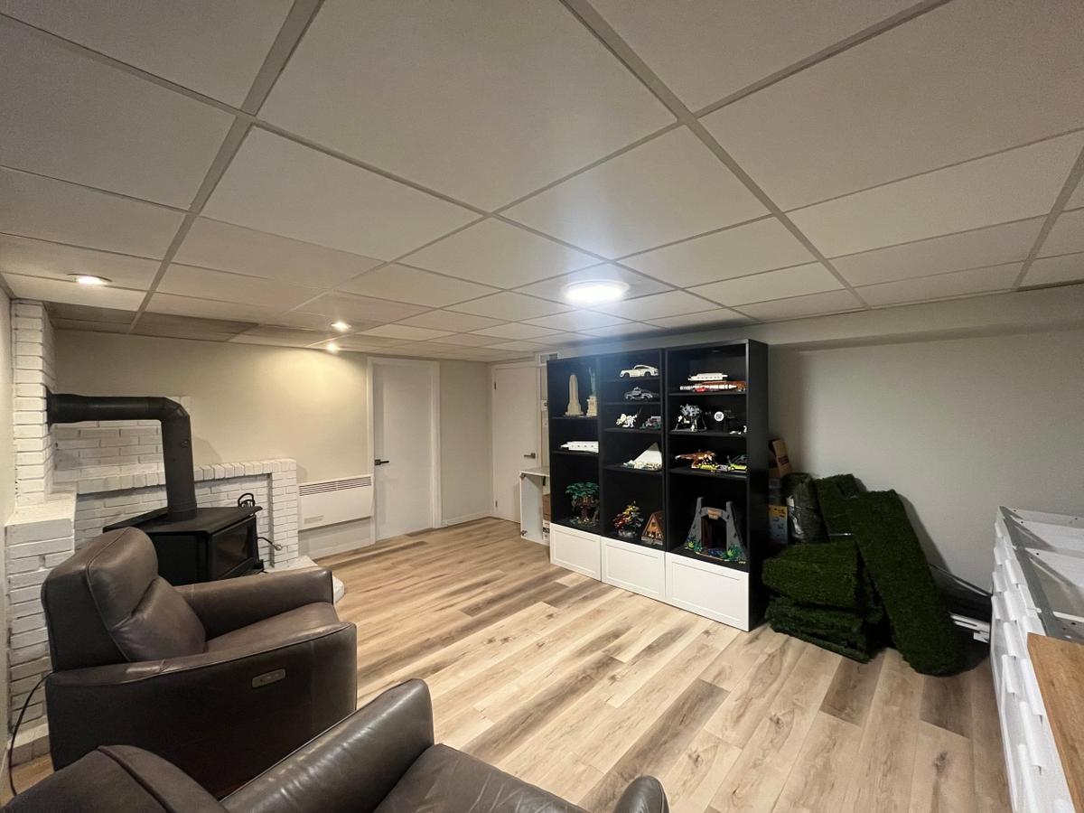 Second espace au sous-sol