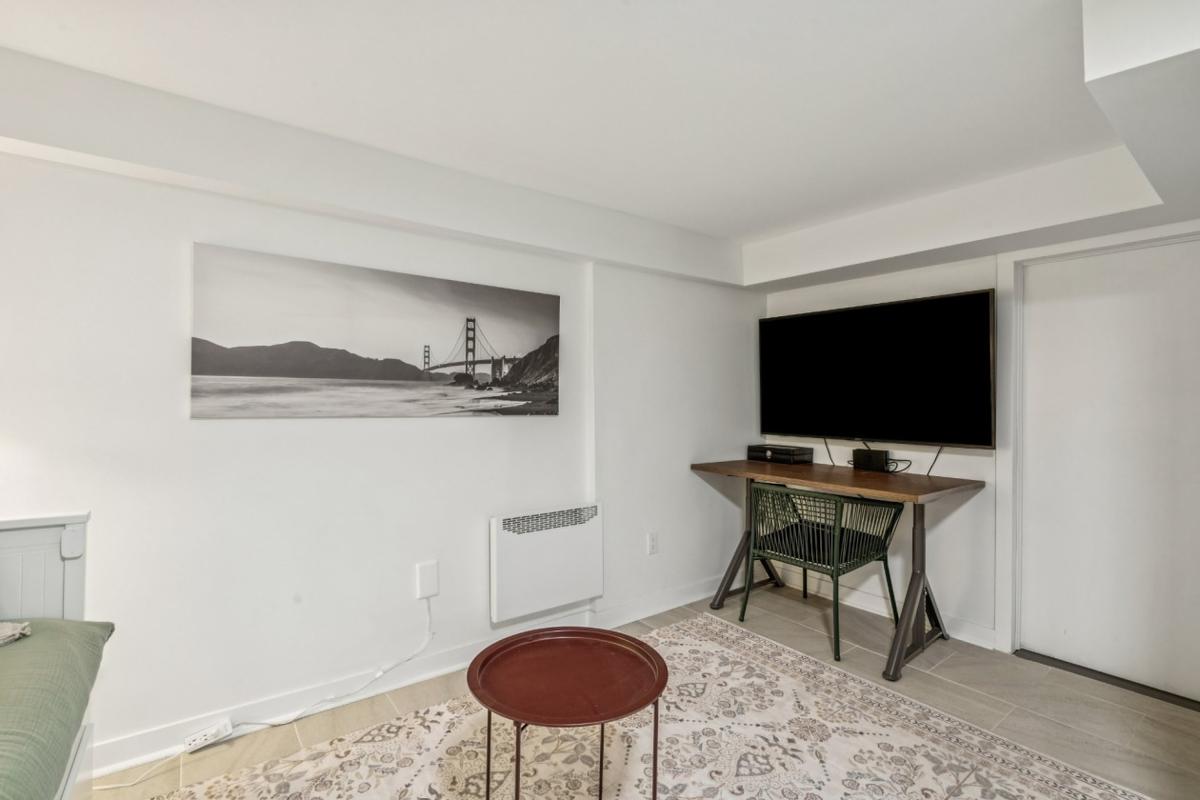 Salle familiale au sous-sol