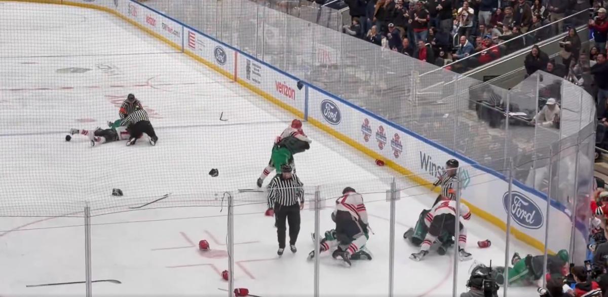 FDNY vs NYPD brawl