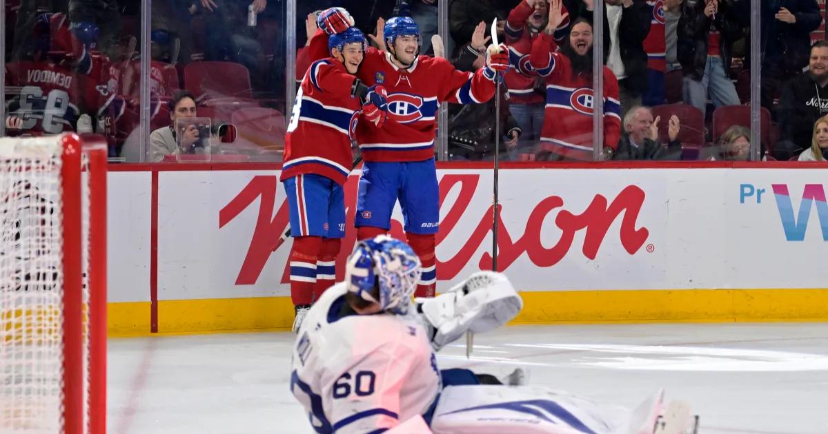 Ivan Demidov, Noah Dobson et Joseph Woll