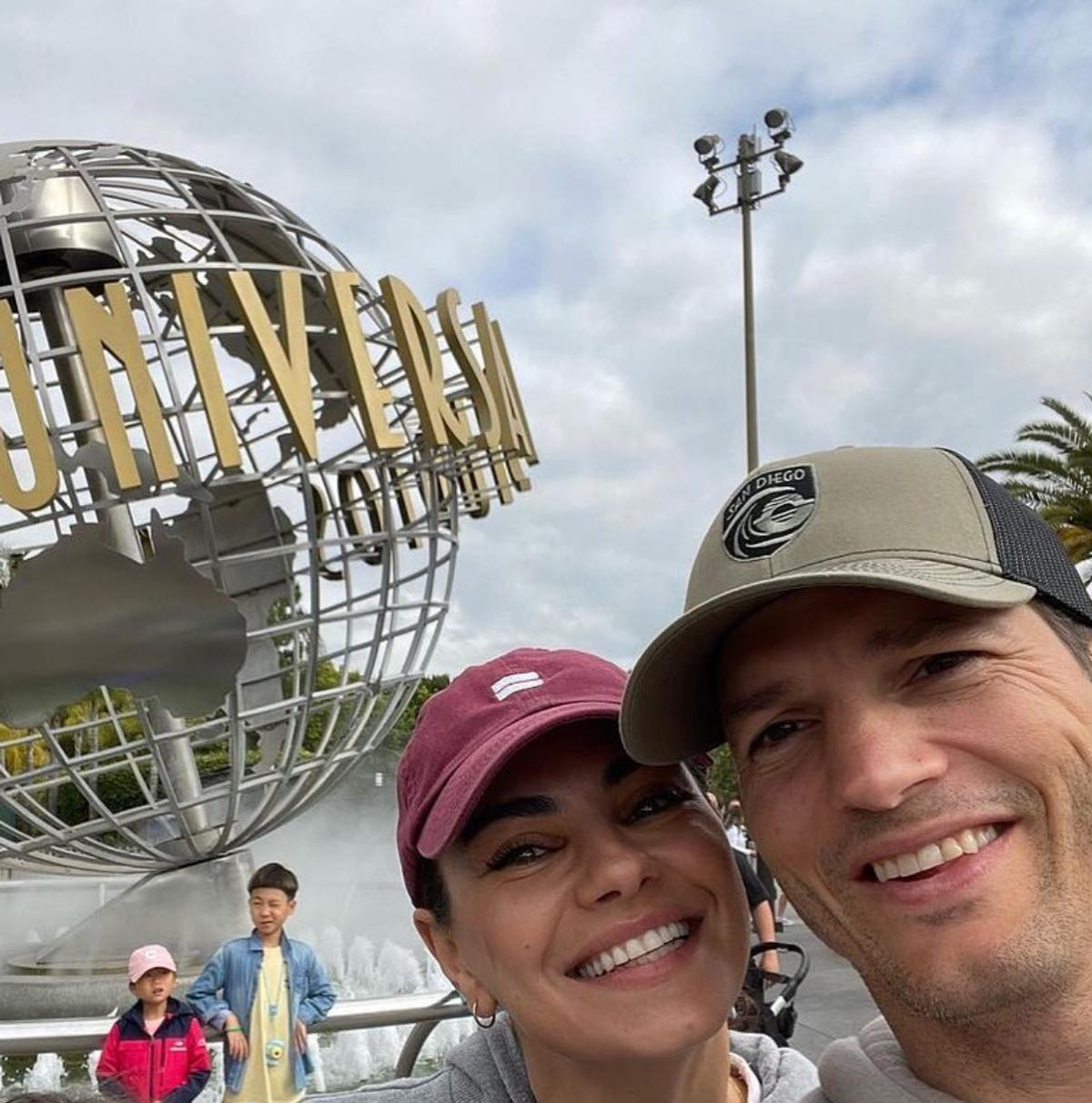 Ashton Kutcher et Mila Kunis