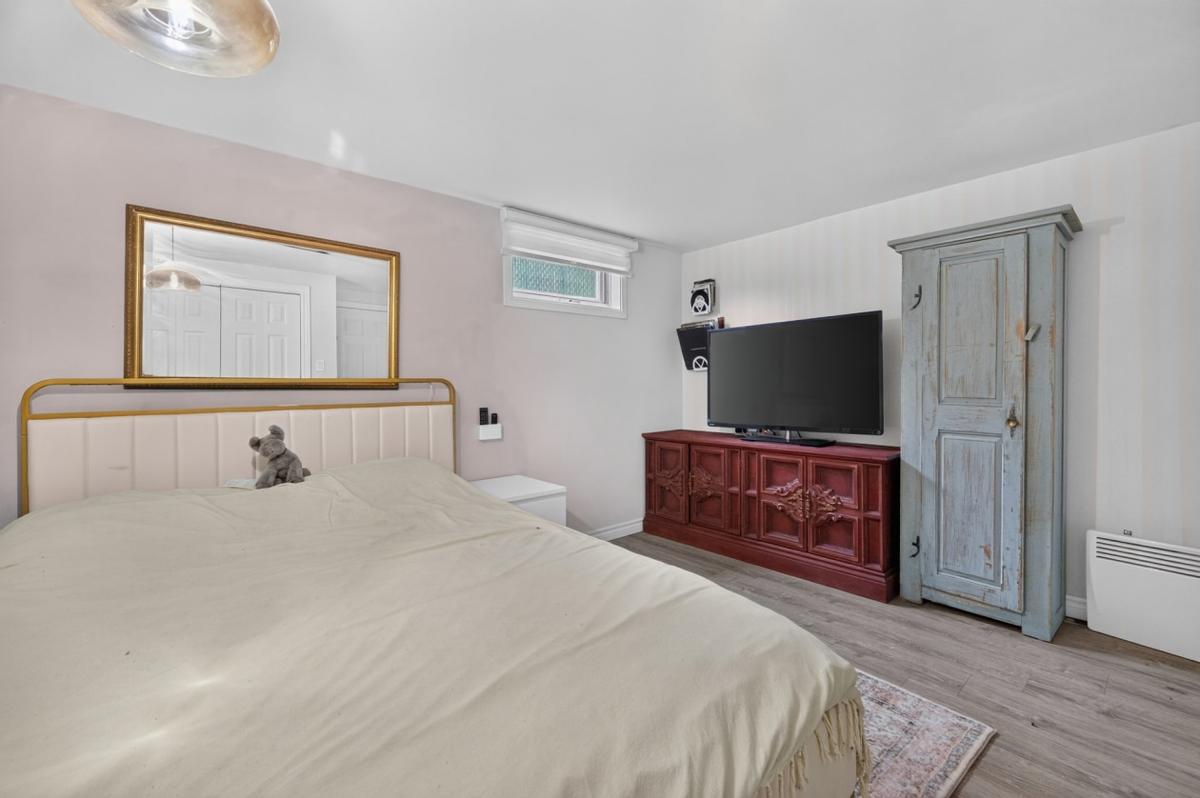 Détail d'une chambre au sous-sol