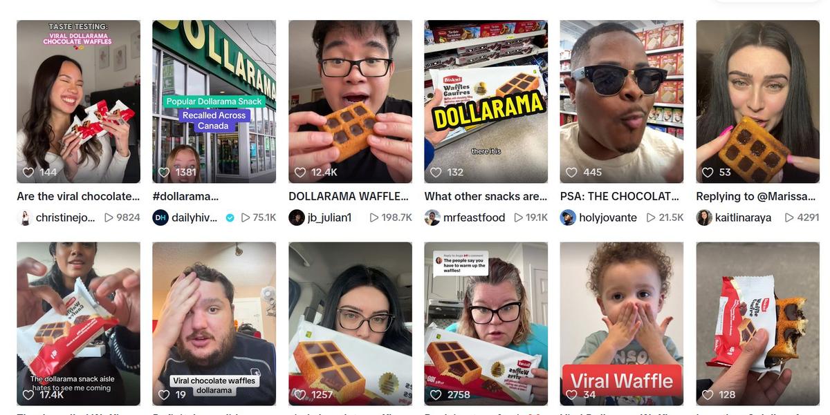 Capture d'écran TikTok