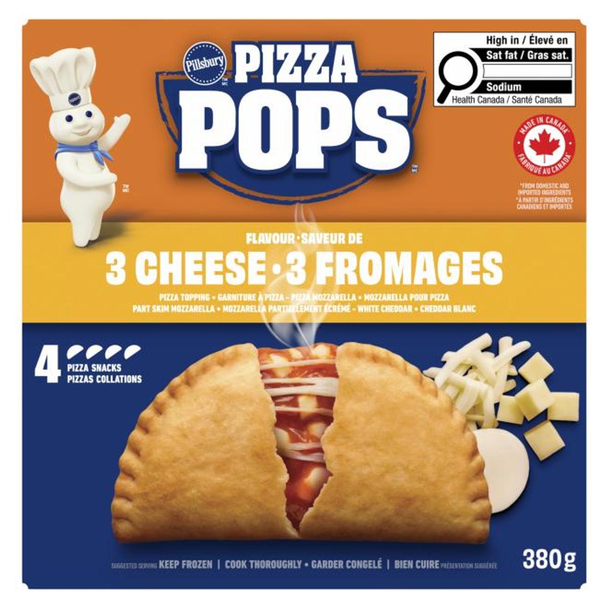 Rappel de Pizza Pops