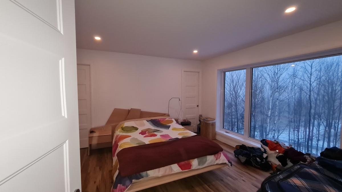 Une des chambres à coucher