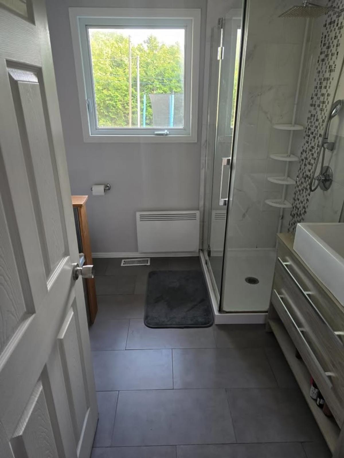 La salle de bain rénovée en 2020