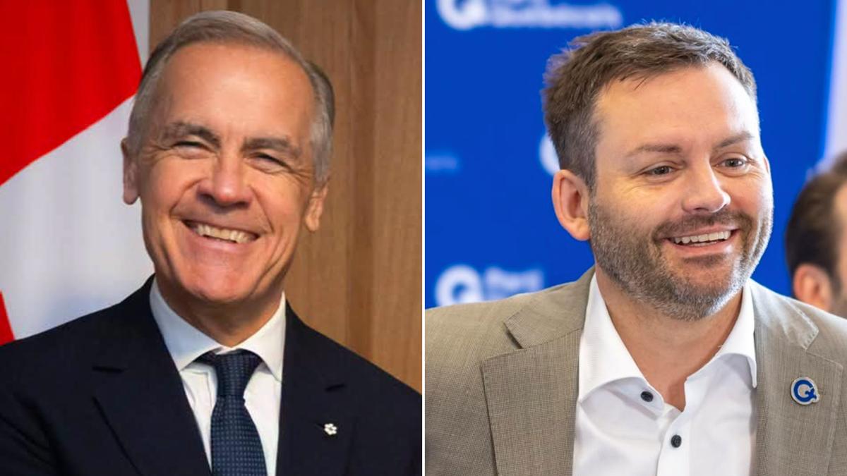 Mark Carney et Paul St-Pierre Plamondon