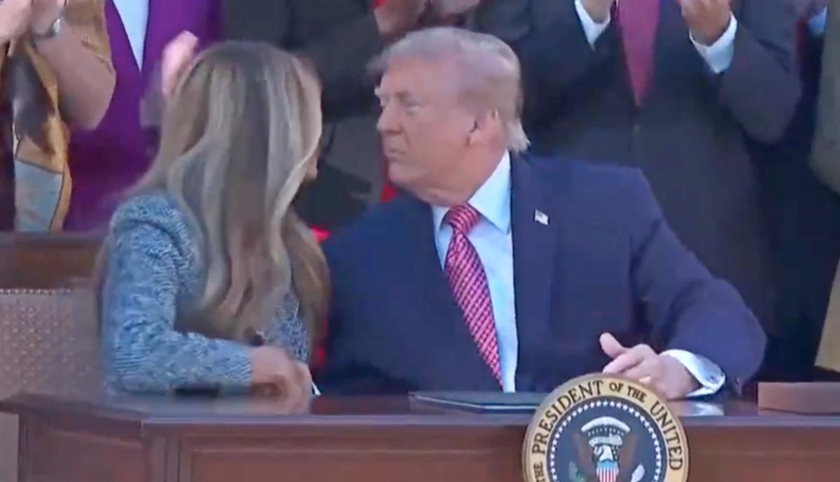 Melania et Donald Trump