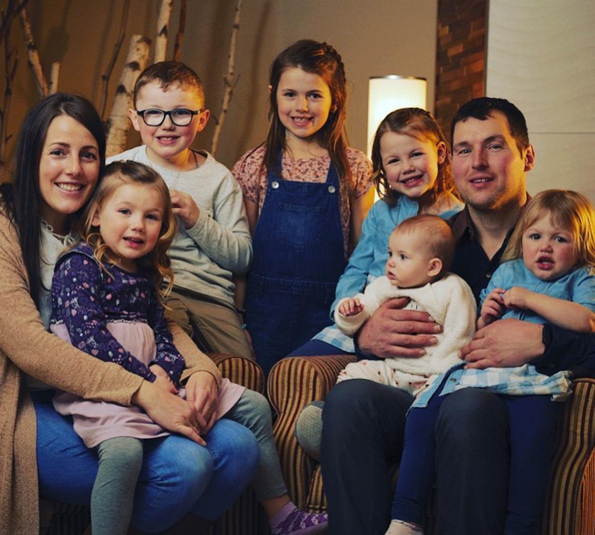 Photo de famille en avril 2022