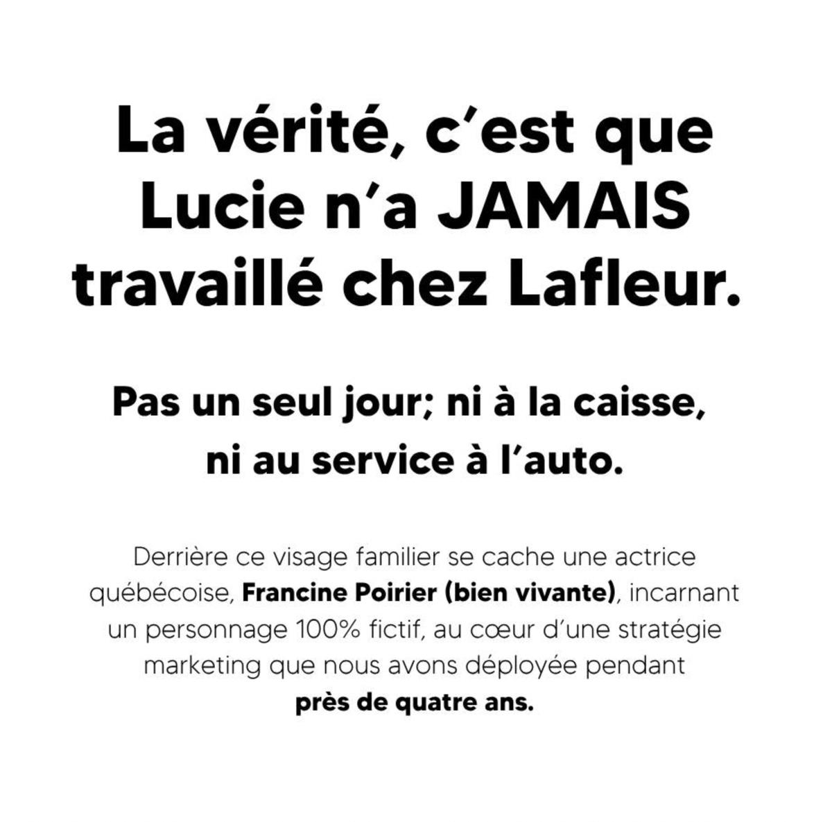 Message Lafleur