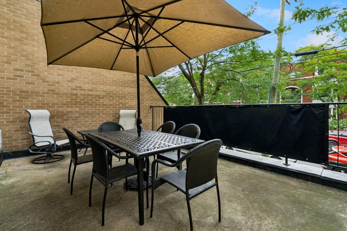 Terrasse privée généreuse