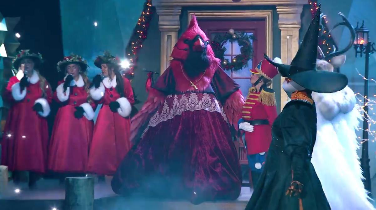 Le Cardinal à Chanteurs Masqués