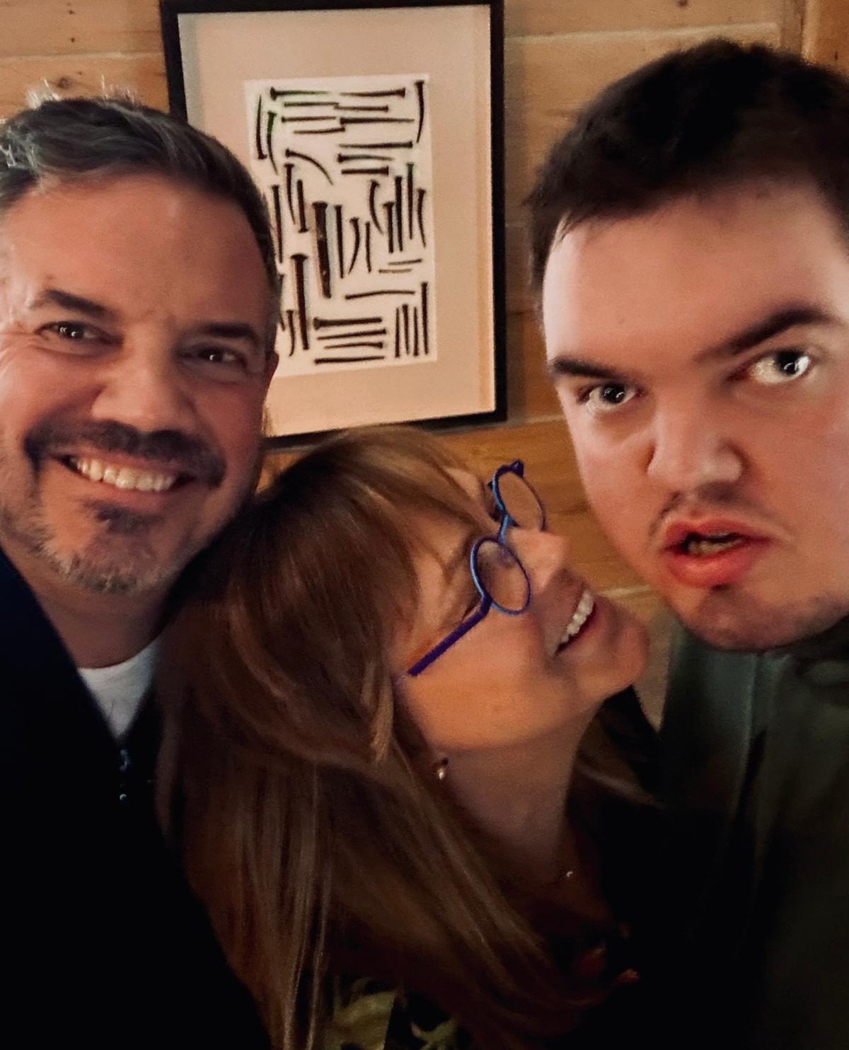 Charles Lafortune, sophie Prégent et leur fils Mathis