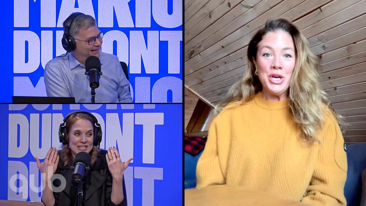 Sophie Grégoire avec Mario Dumont