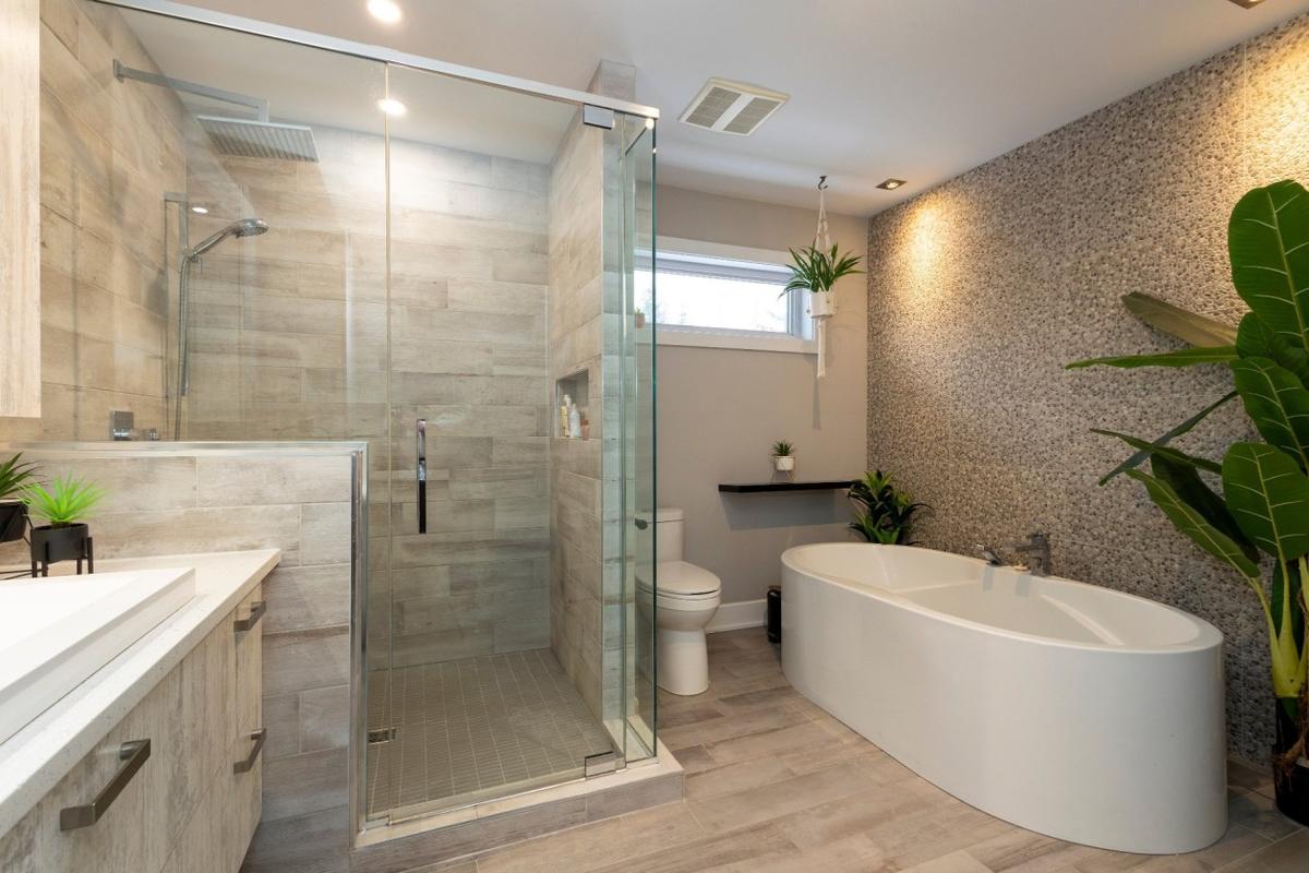 Détail de la salle de bain