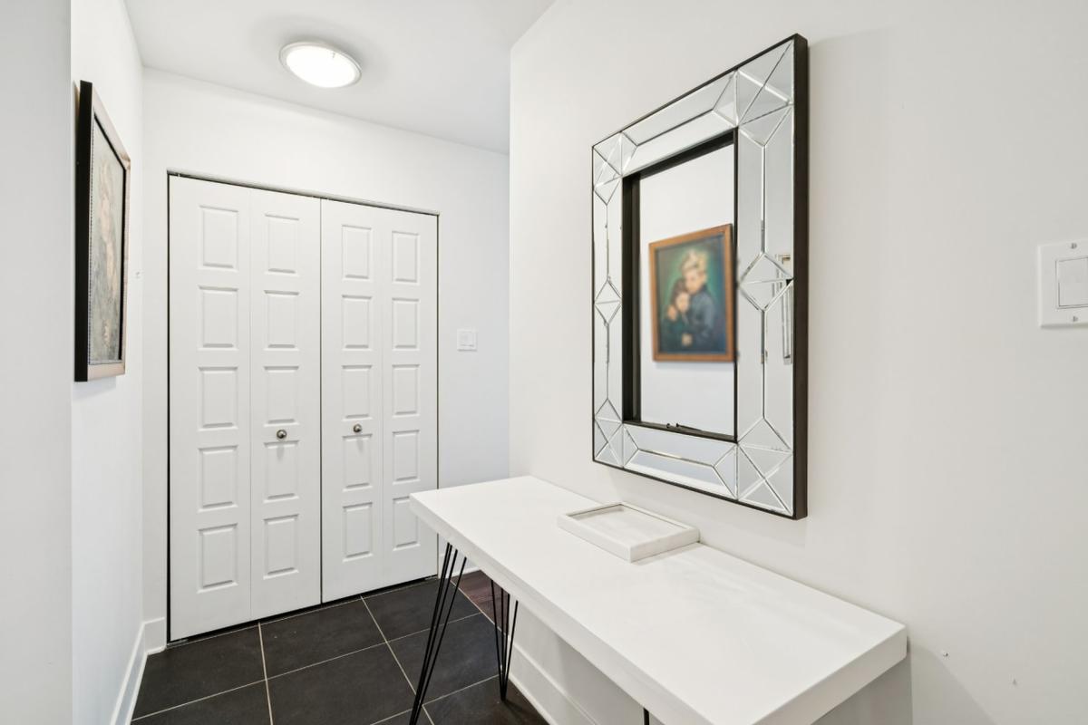 Hall d'entrée du condo