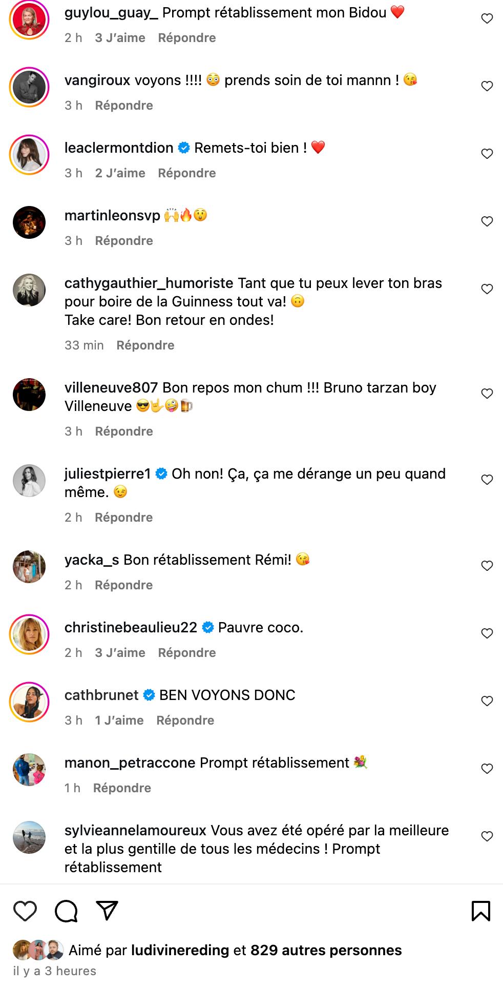 Commentaires sur la publication de Rémi-Pierre Paquin