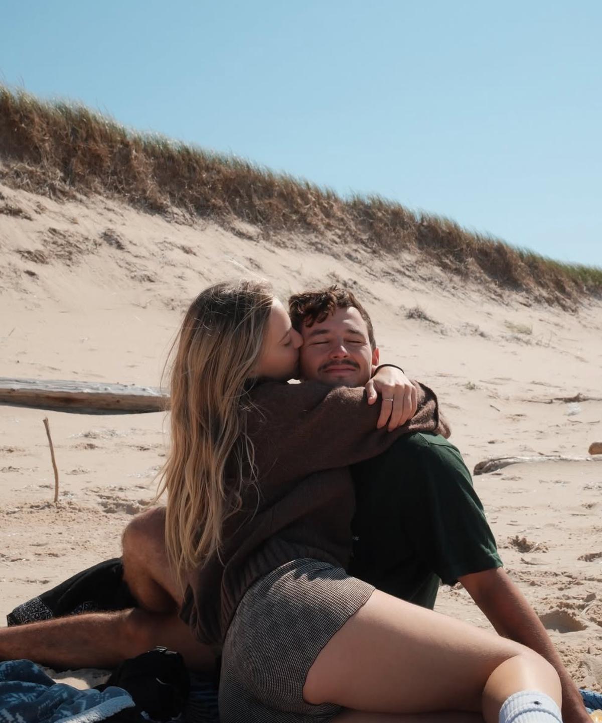 Ludivine Reding et son conjoint