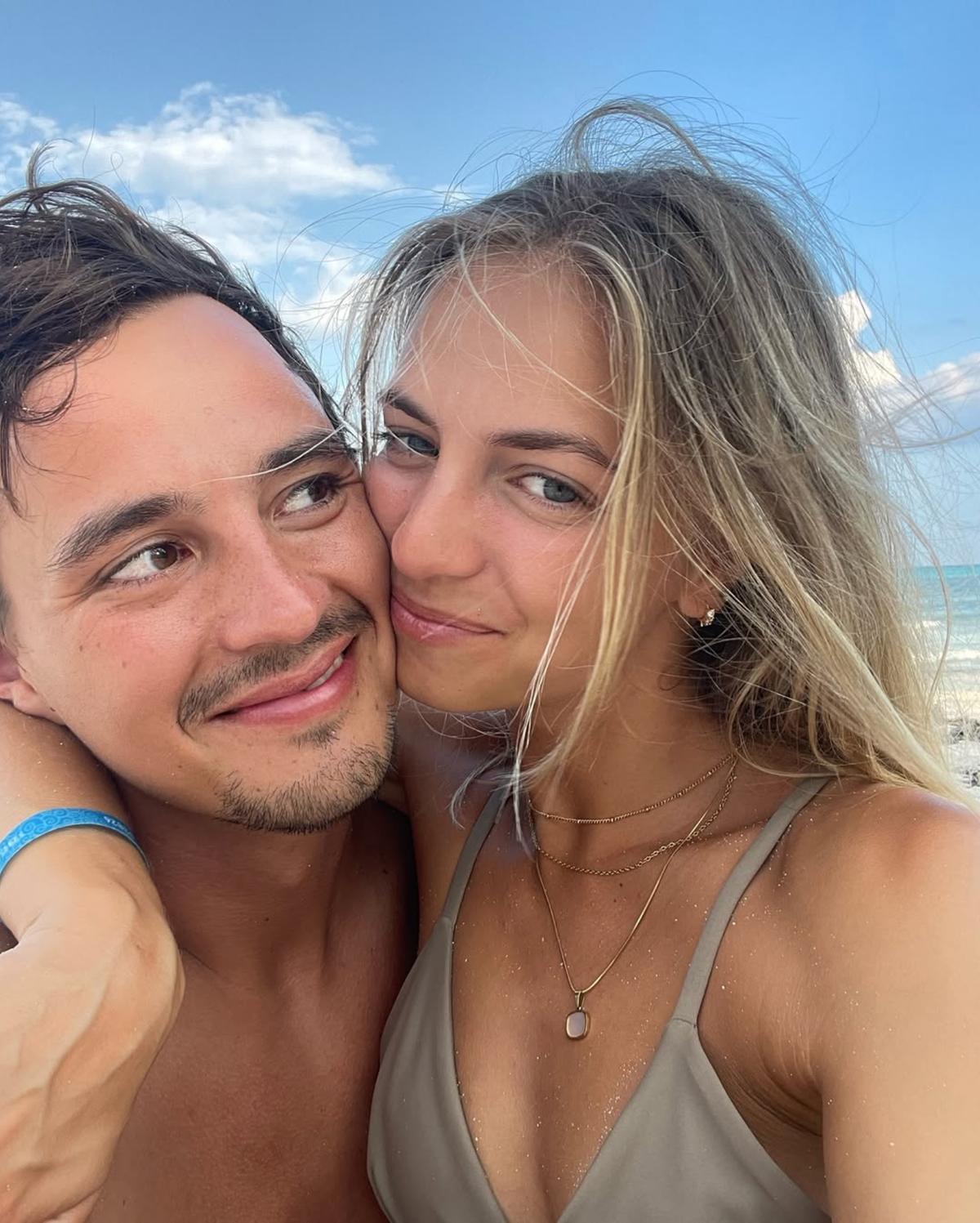 Ludivine Reding et son chum