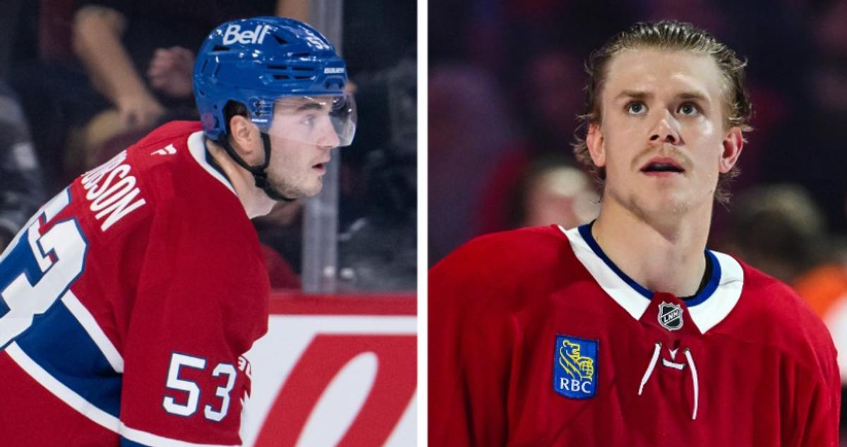 Kaiden Guhle et Noah Dobson