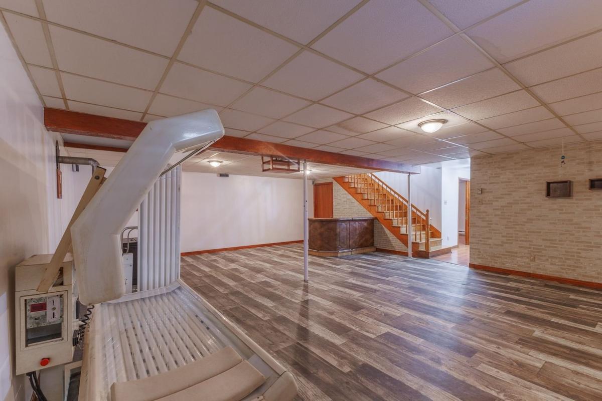 Salle familiale au sous-sol