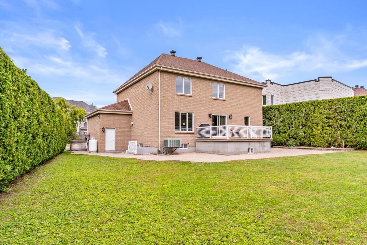 Face arrière de la maison