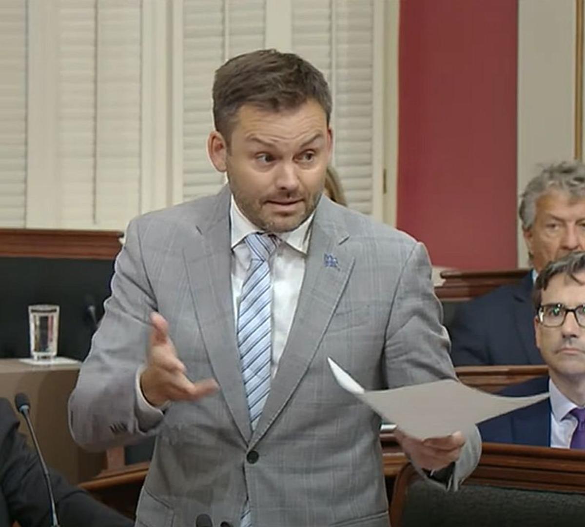 Capture vidéo YouTube - Assemblée nationale du Québec