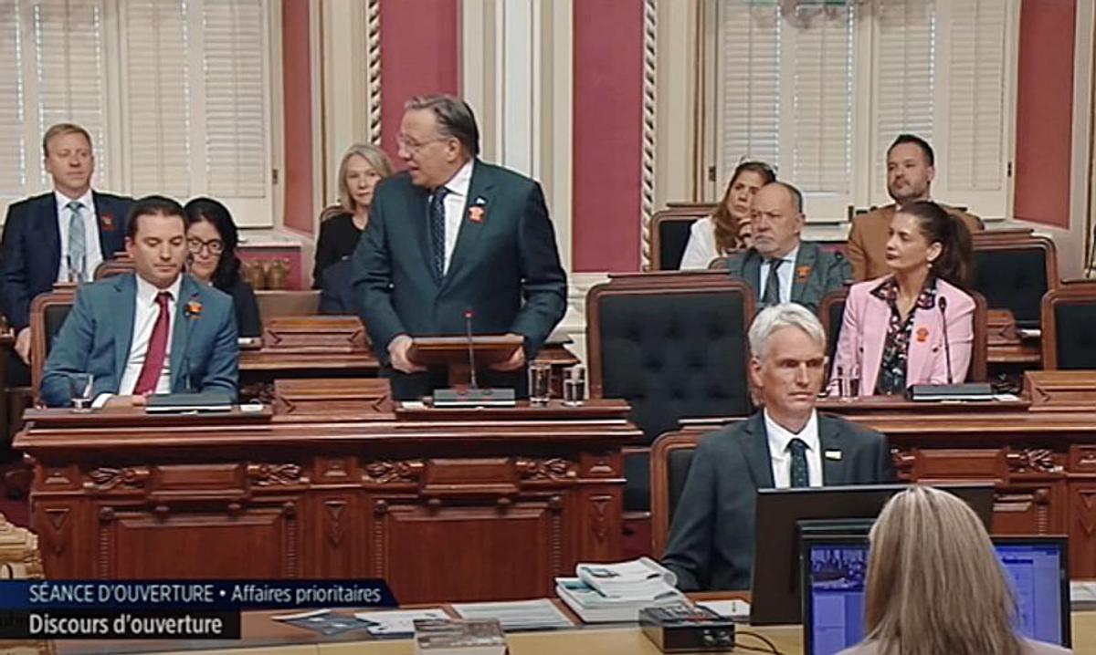 Capture vidéo YouTube - Actualité Politique Du Québec, François Legault