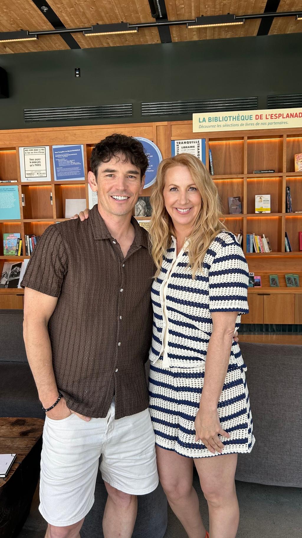 Sébastien Delorme et Mélanie Maynard
