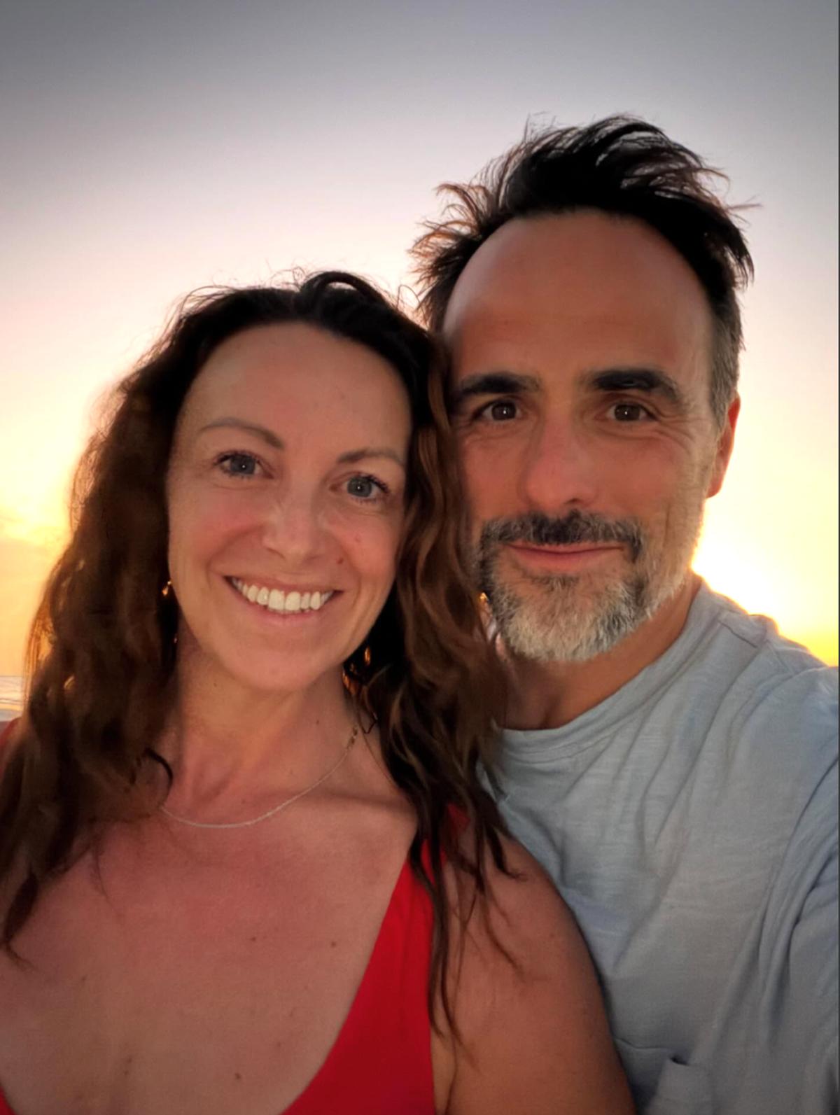 Sébastien Benoit et sa conjointe