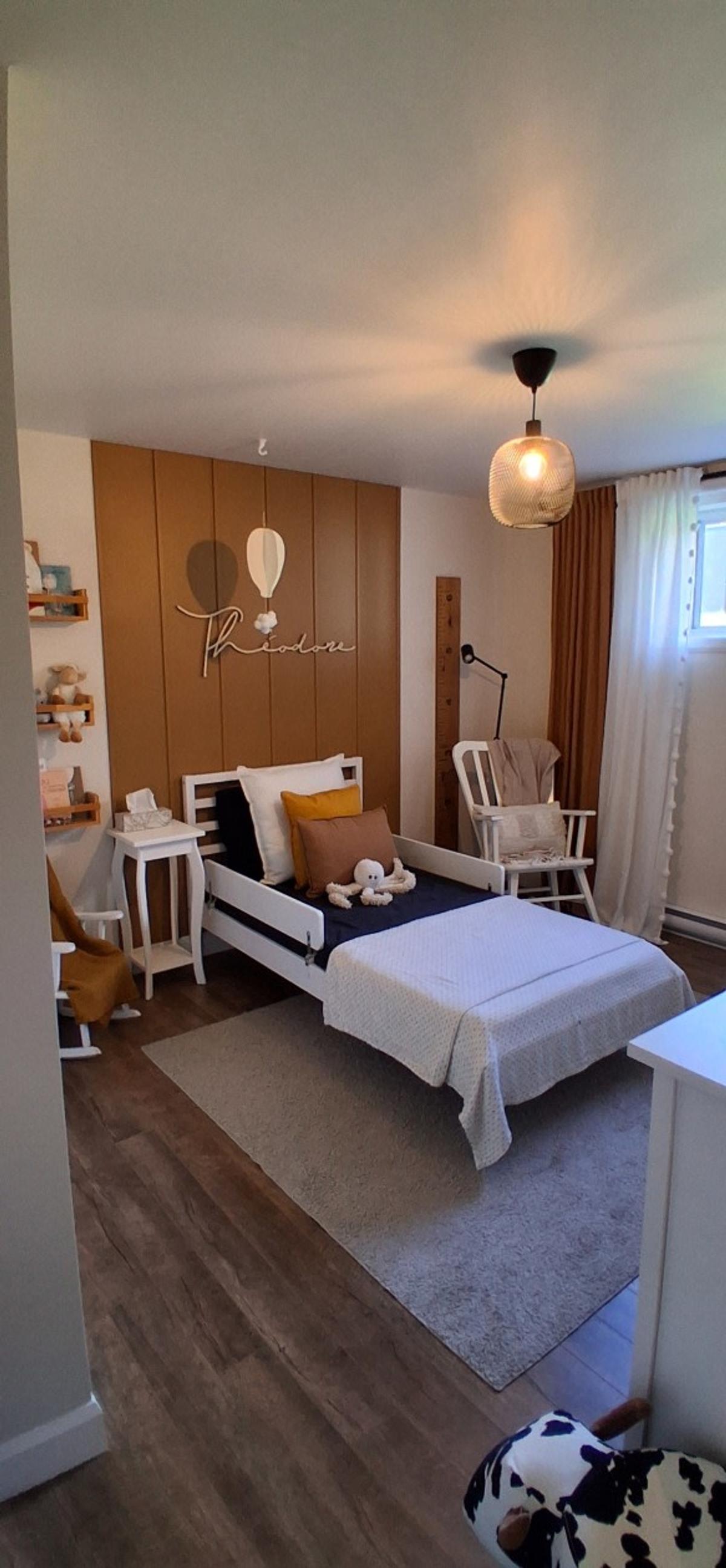 Première chambre au sous-sol