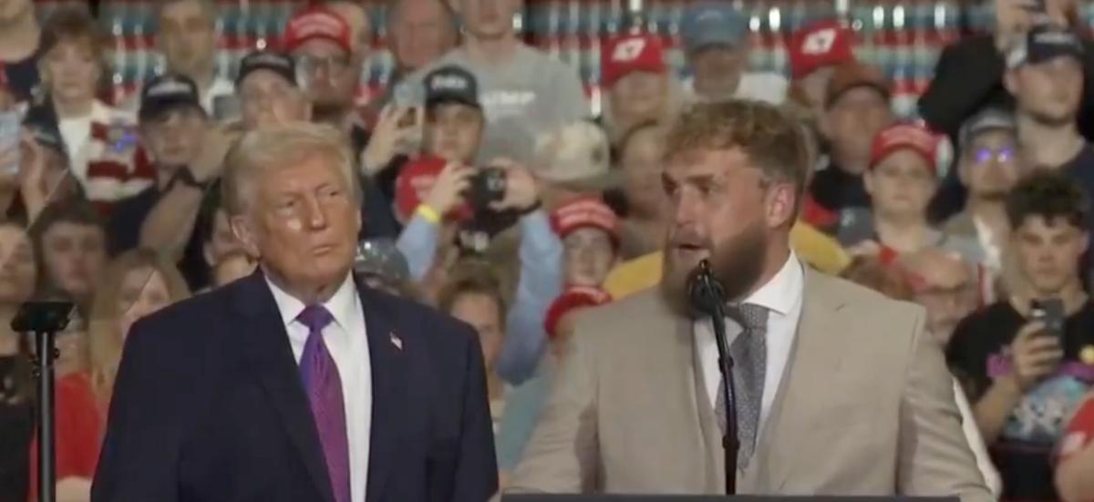 Donald Trump et Jake Paul