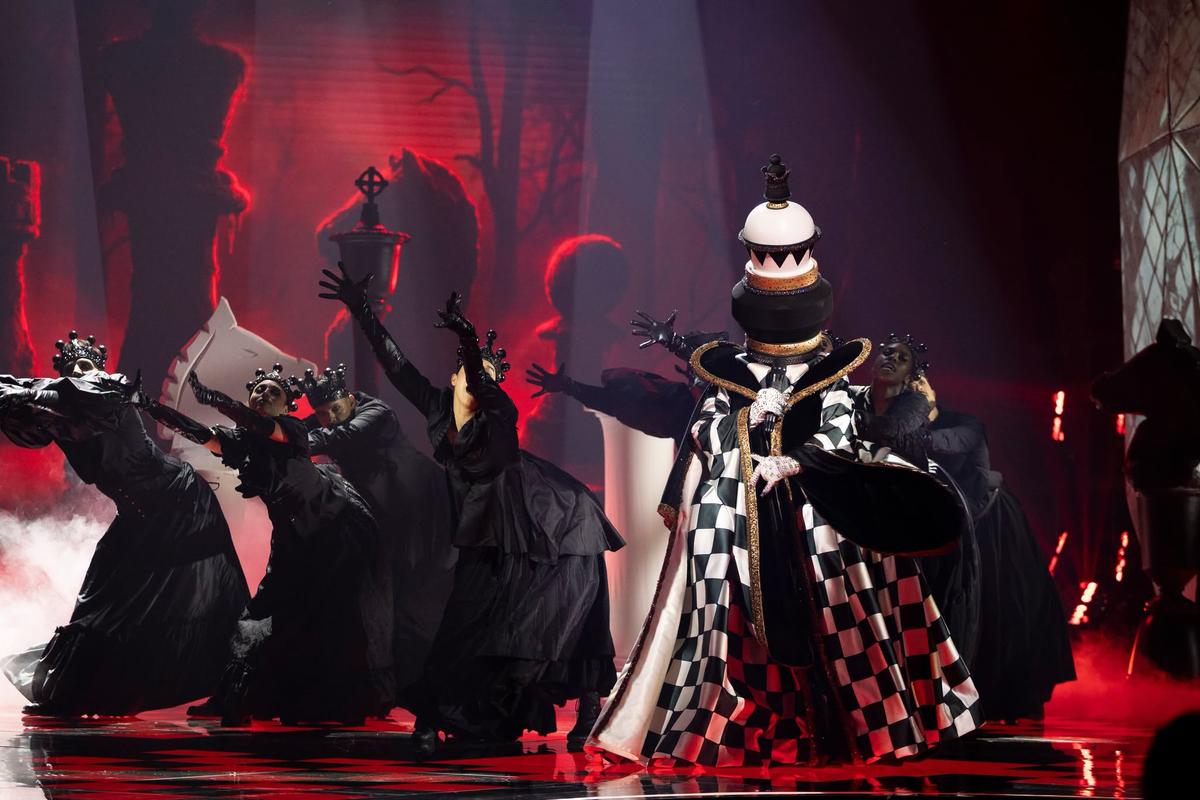 Nathalie Petrowski à Chanteurs Masqués