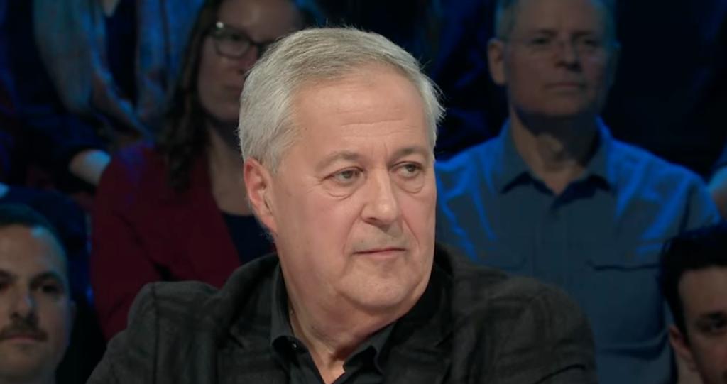 Paul Arcand lors de son passage à Tout le monde en parle