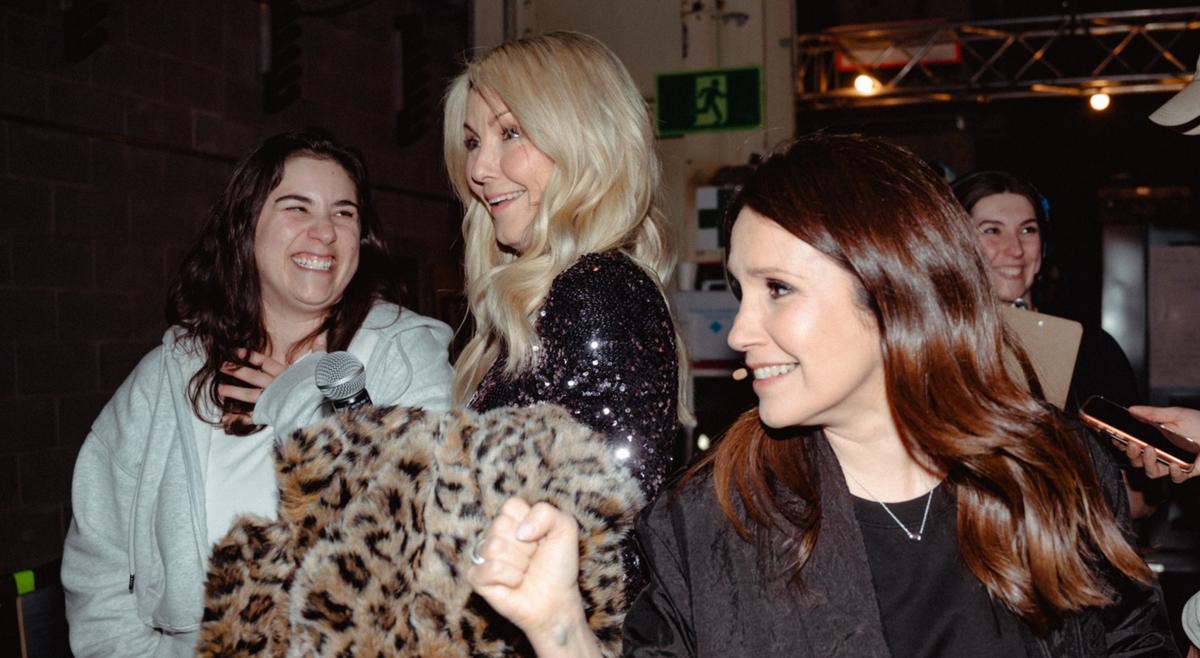 Véronique Cloutier et France Beaudoin à En direct de l'Univers