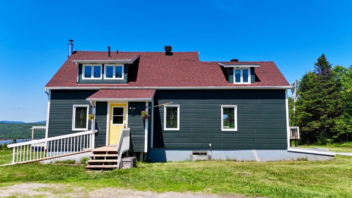 La maison vue sous un autre angle