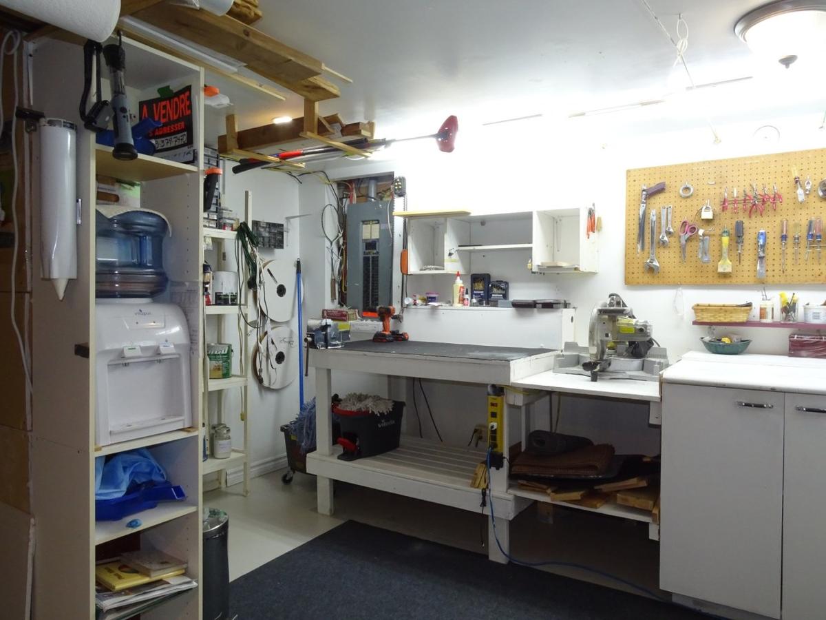 L'atelier spacieux