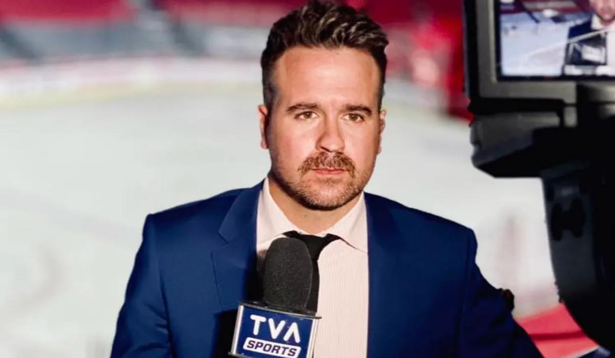 Marc-André Perreault à TVA Sports...