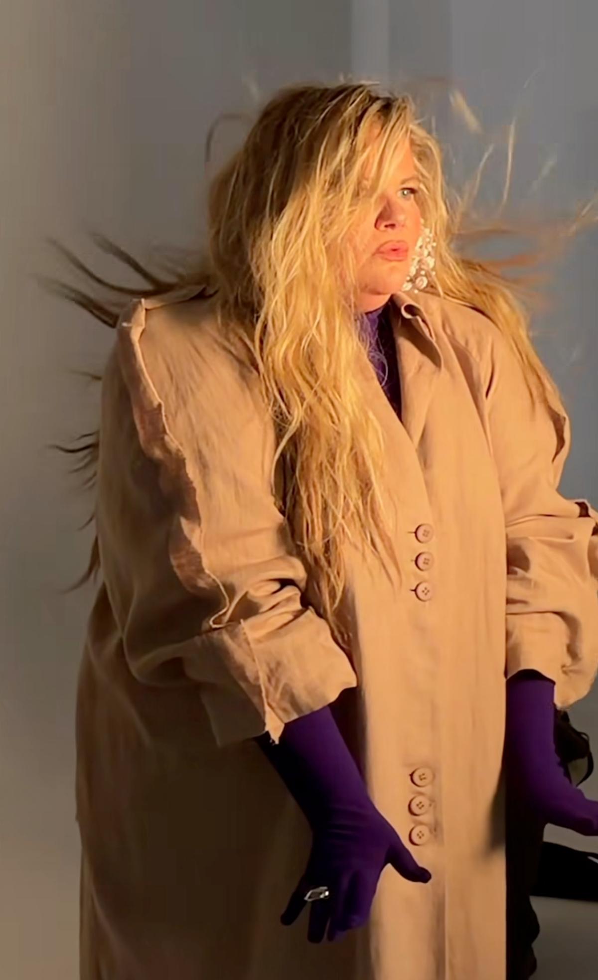Geneviève Schmidt sur le cover du ELLE 