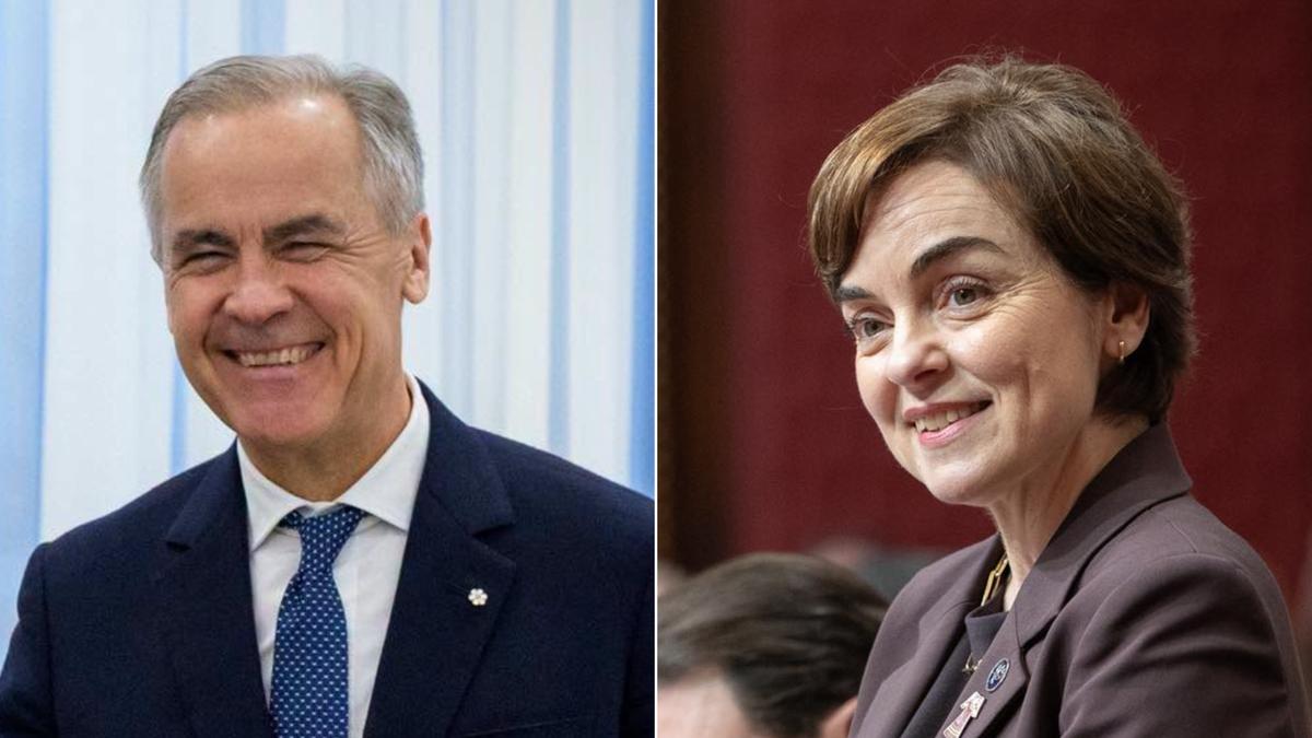 Mark Carney et Christine Fréchette