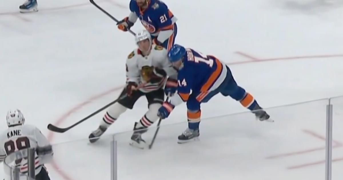 Frank Nazar's hit on Bo Horvat.