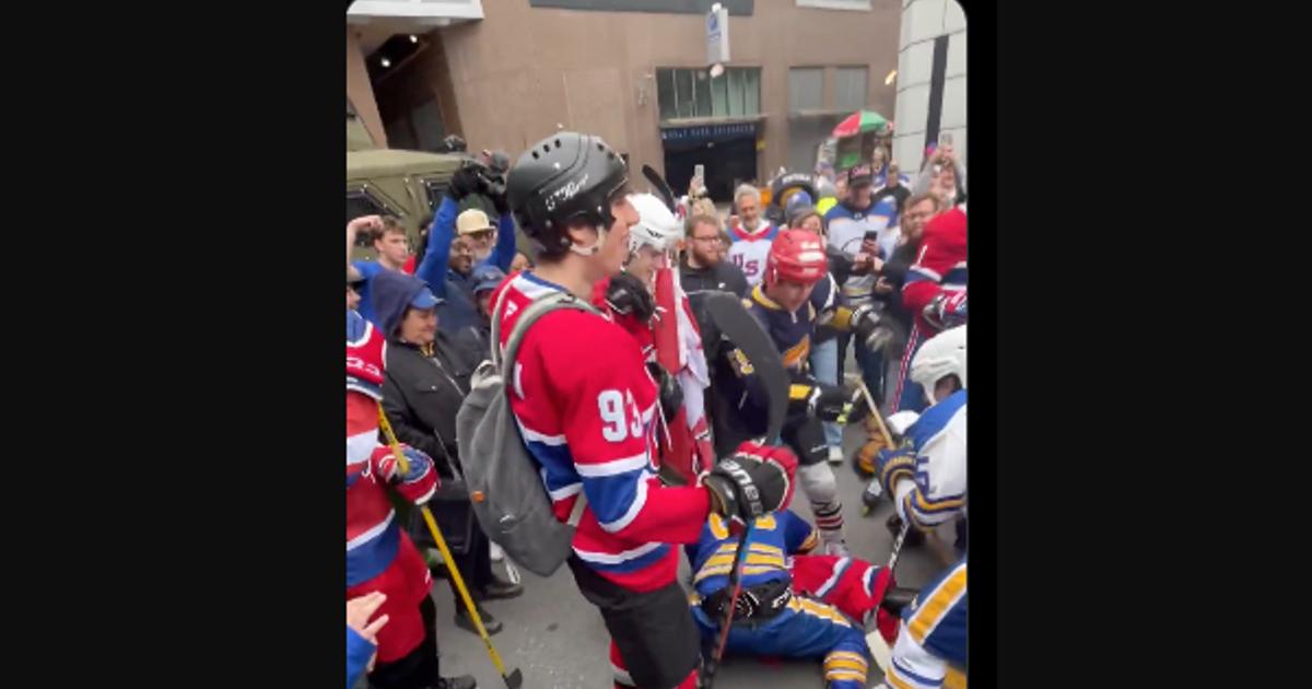 Sabres fans assault and spit on Habs fans during Game 1 - HockeyFeed
