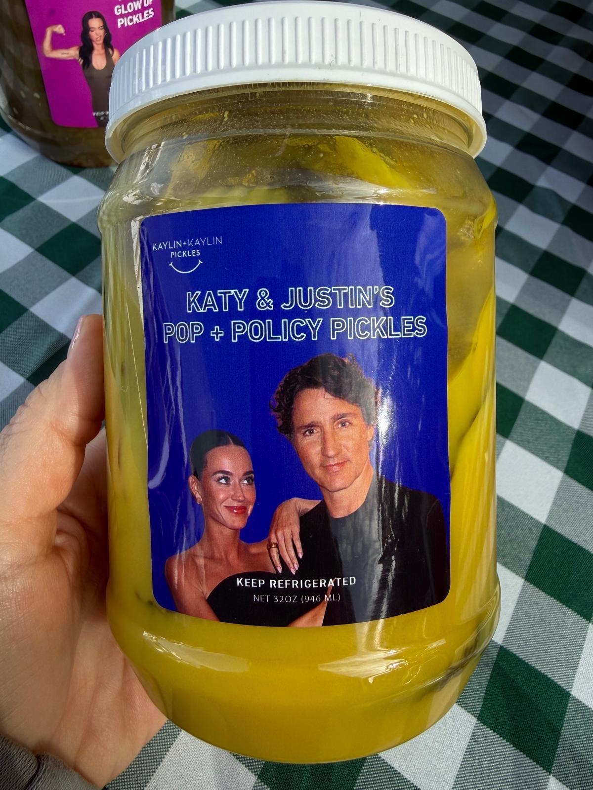 KAty Perry et Justin Trudeau