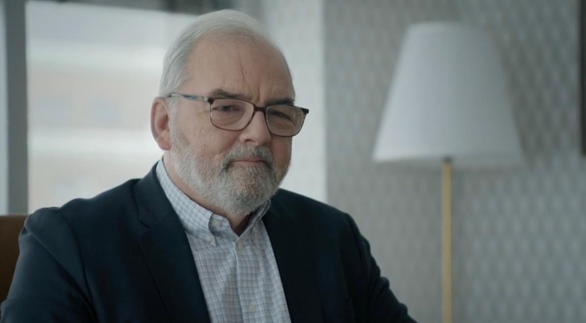 Gildor Roy dans son rôle de Jean Dumas dans Dumas