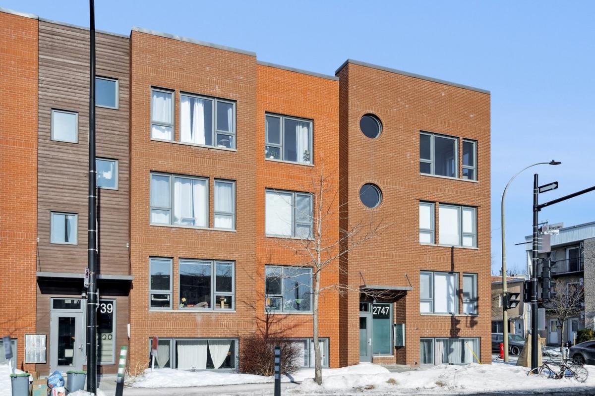 Vue extérieure de l'immeuble