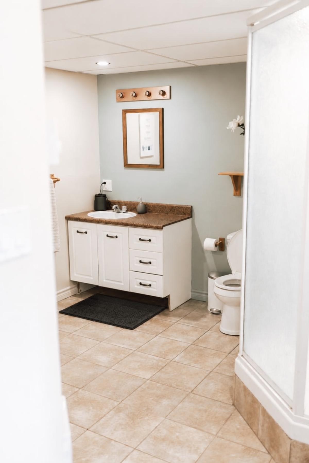 Salle de bain du sous-sol