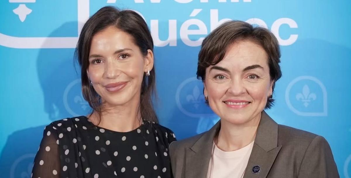 Marjorie Ferron et Christine Fréchette