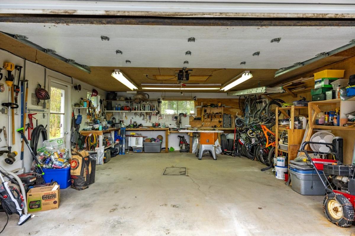 Vue extérieure du garage