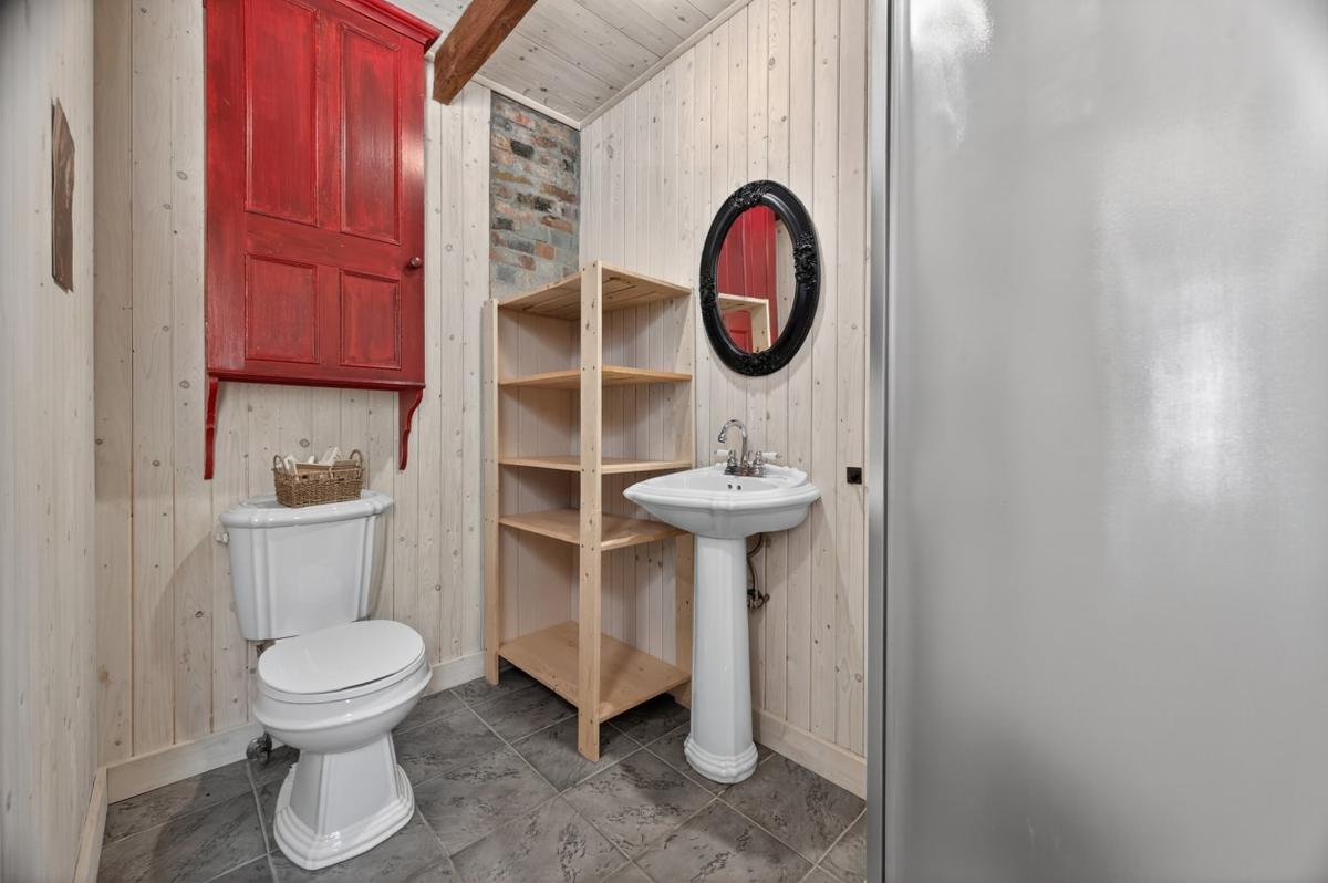La salle de bain rénovée