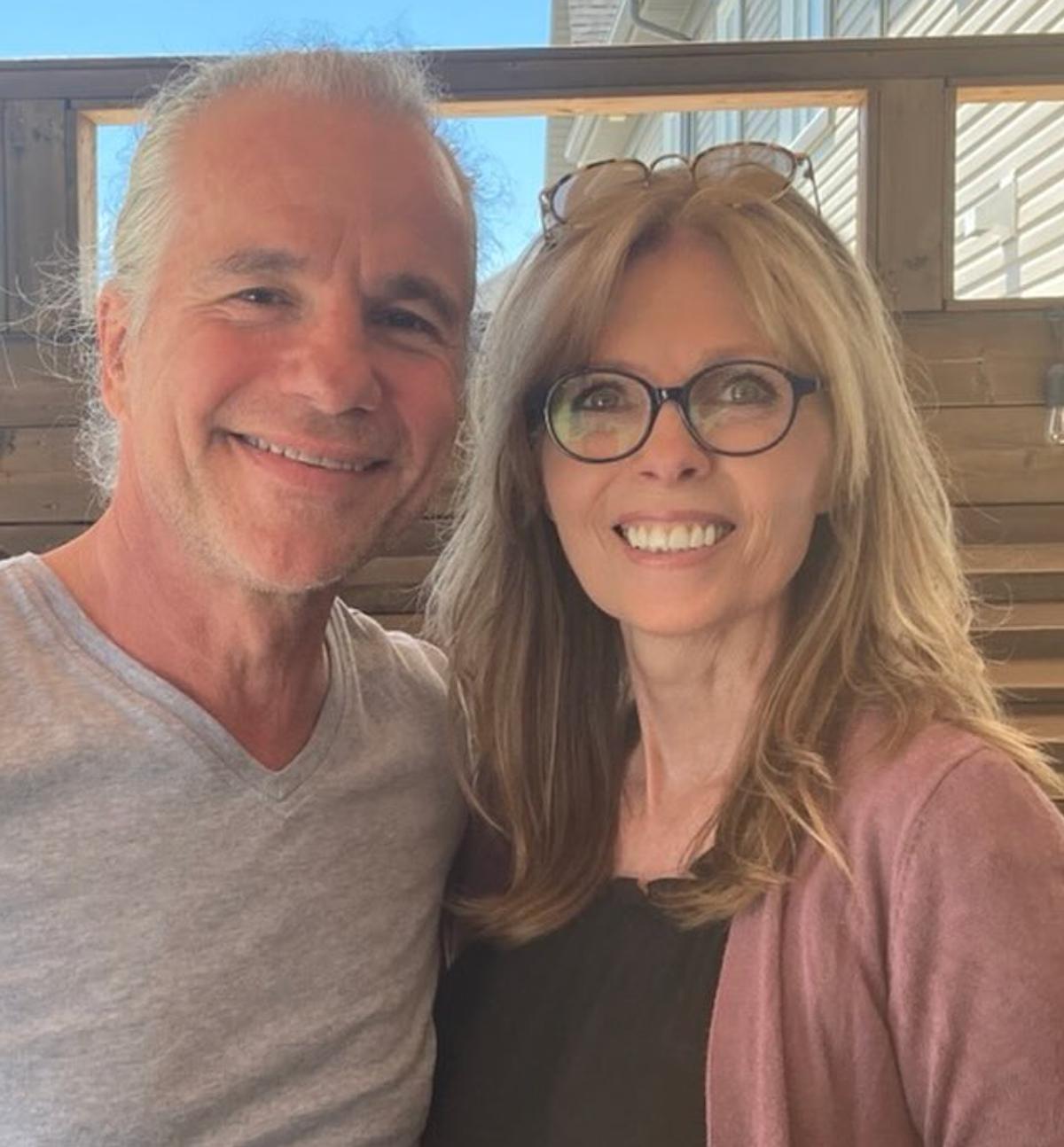 Bruno Pelletier et sa soeur Dominique